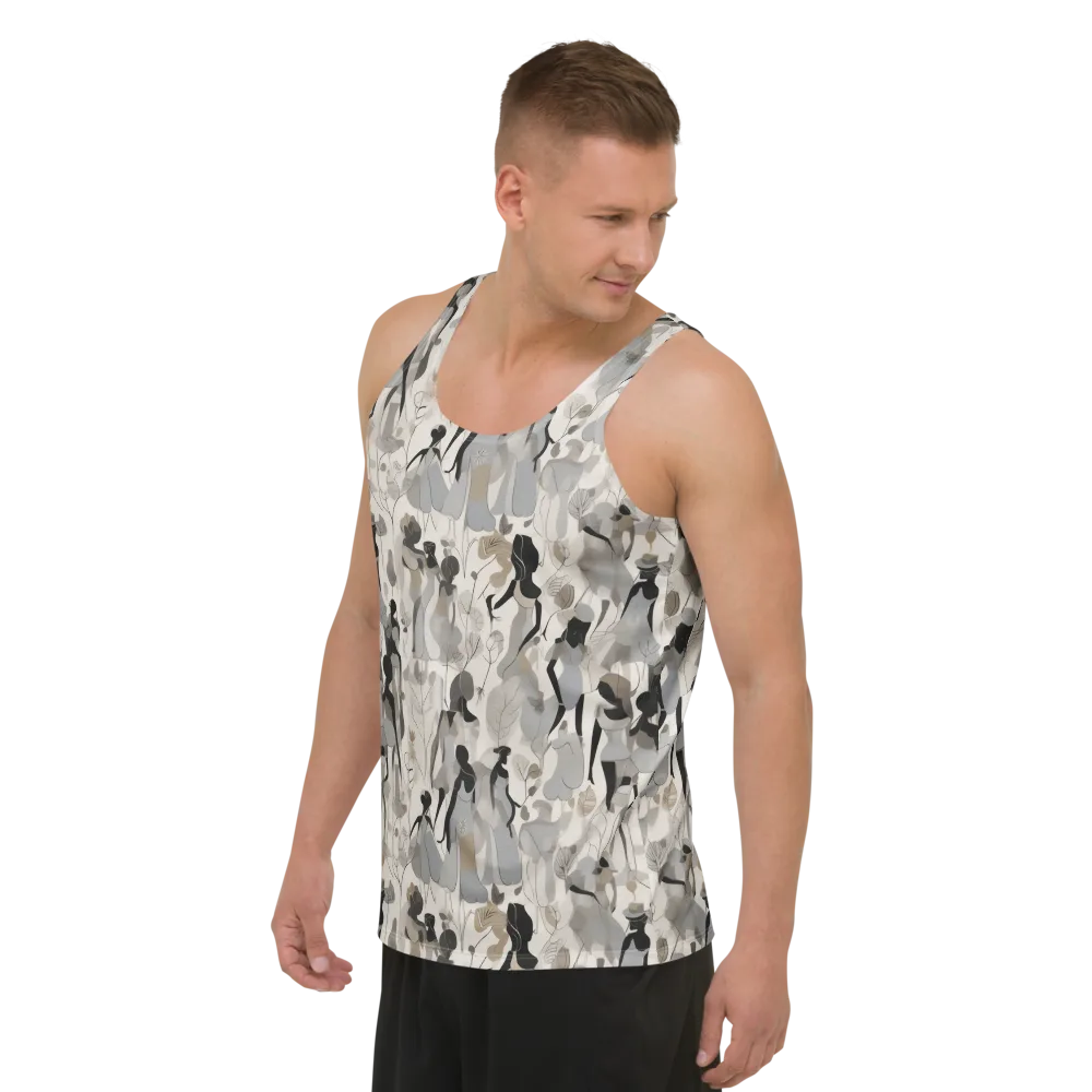 Sable Garden on Men's Tank Top — Left Front