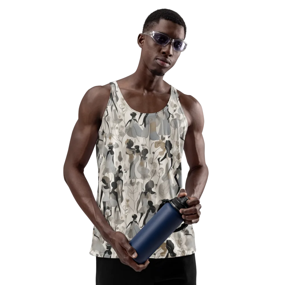 Sable Garden on Men's Tank Top — Front