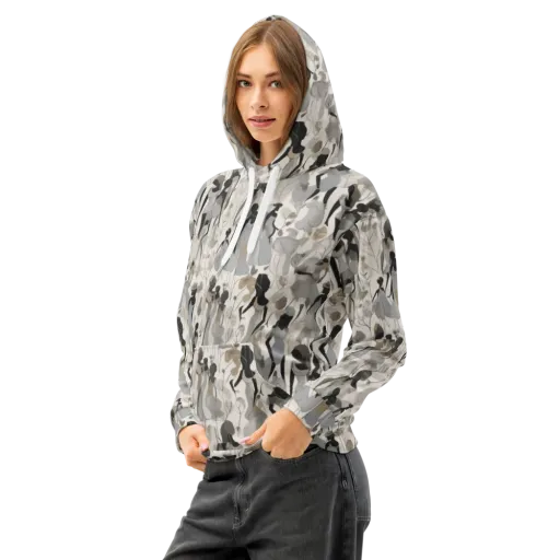 Sable Garden on a Cotton Hoodie