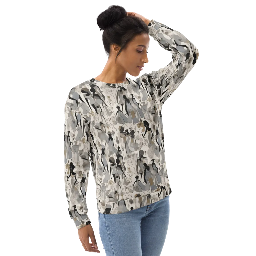 Sable Garden on Sweatshirt — Right Front