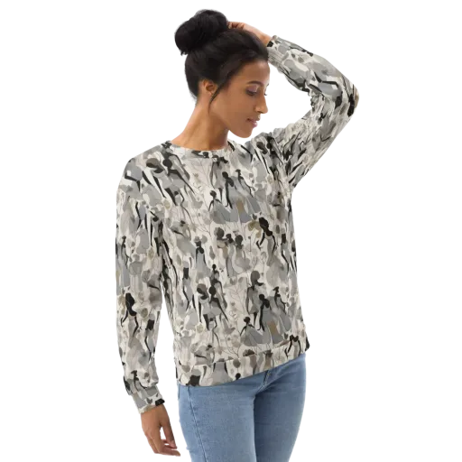 Sable Garden on a Sweatshirt