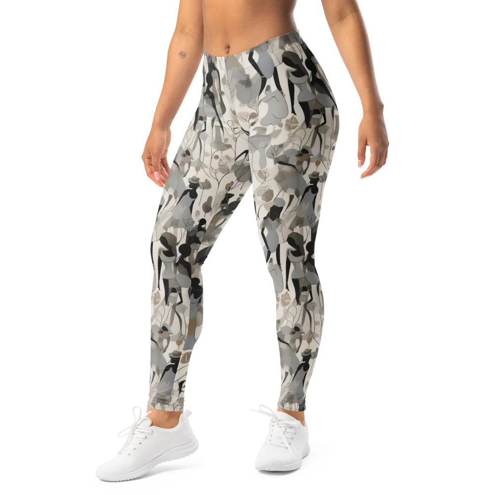 Sable Garden on Leggings — Left Front