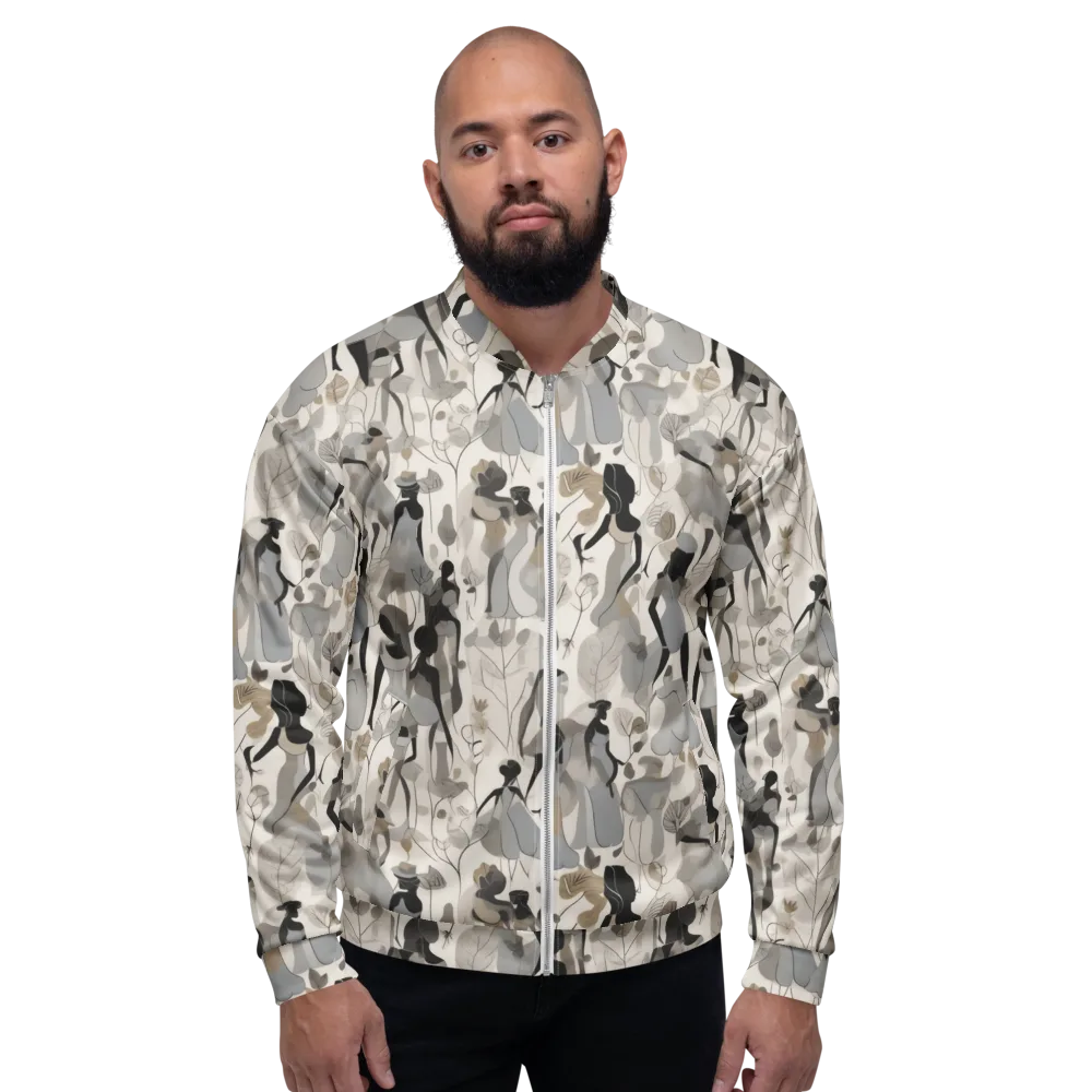 Sable Garden on Bomber Jacket — Front