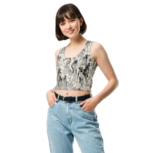 Sable Garden on a Crop Top