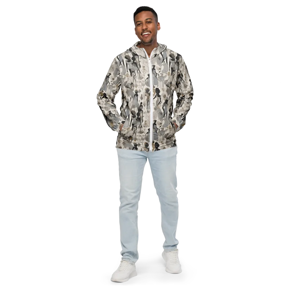 Sable Garden on Men's Windbreaker — Front
