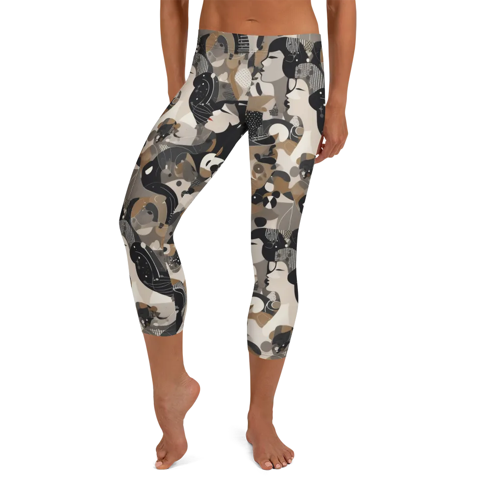 Midnight Atelier on Capri Leggings — Front