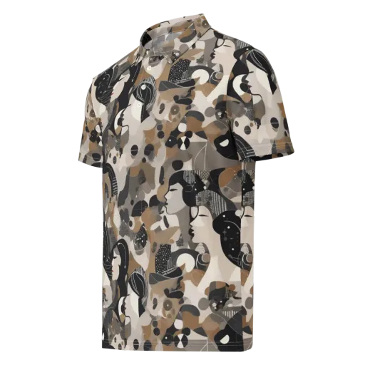 Midnight Atelier on a Men's Slim Fit Polo Shirt