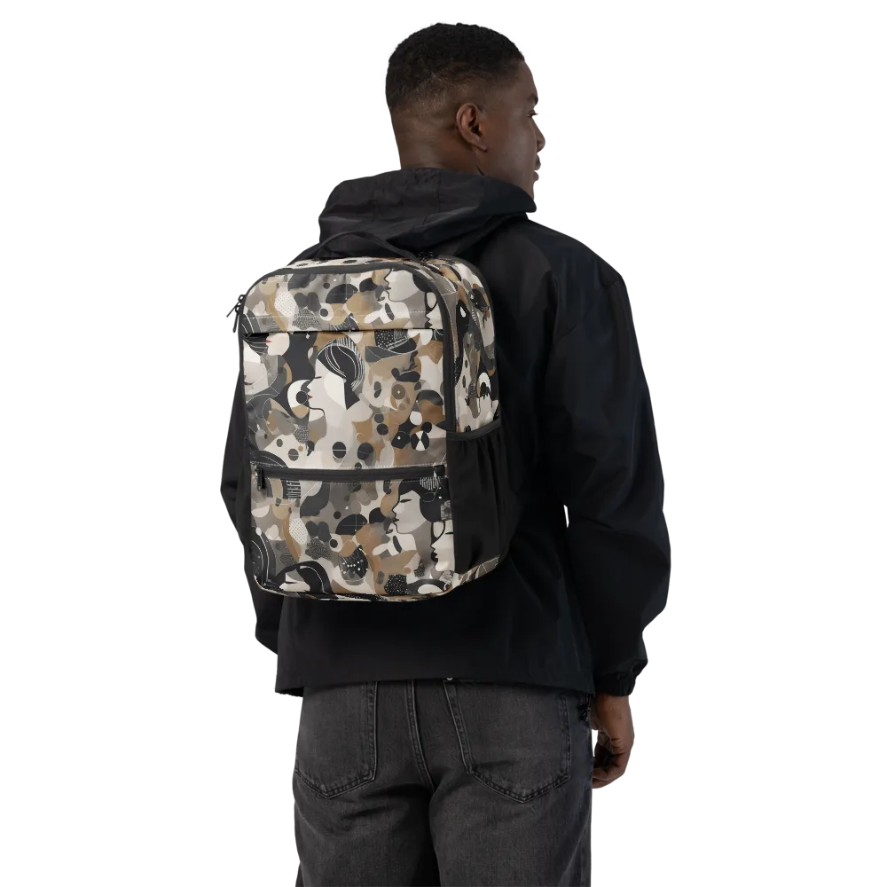 Midnight Atelier on Utility Backpack — Back