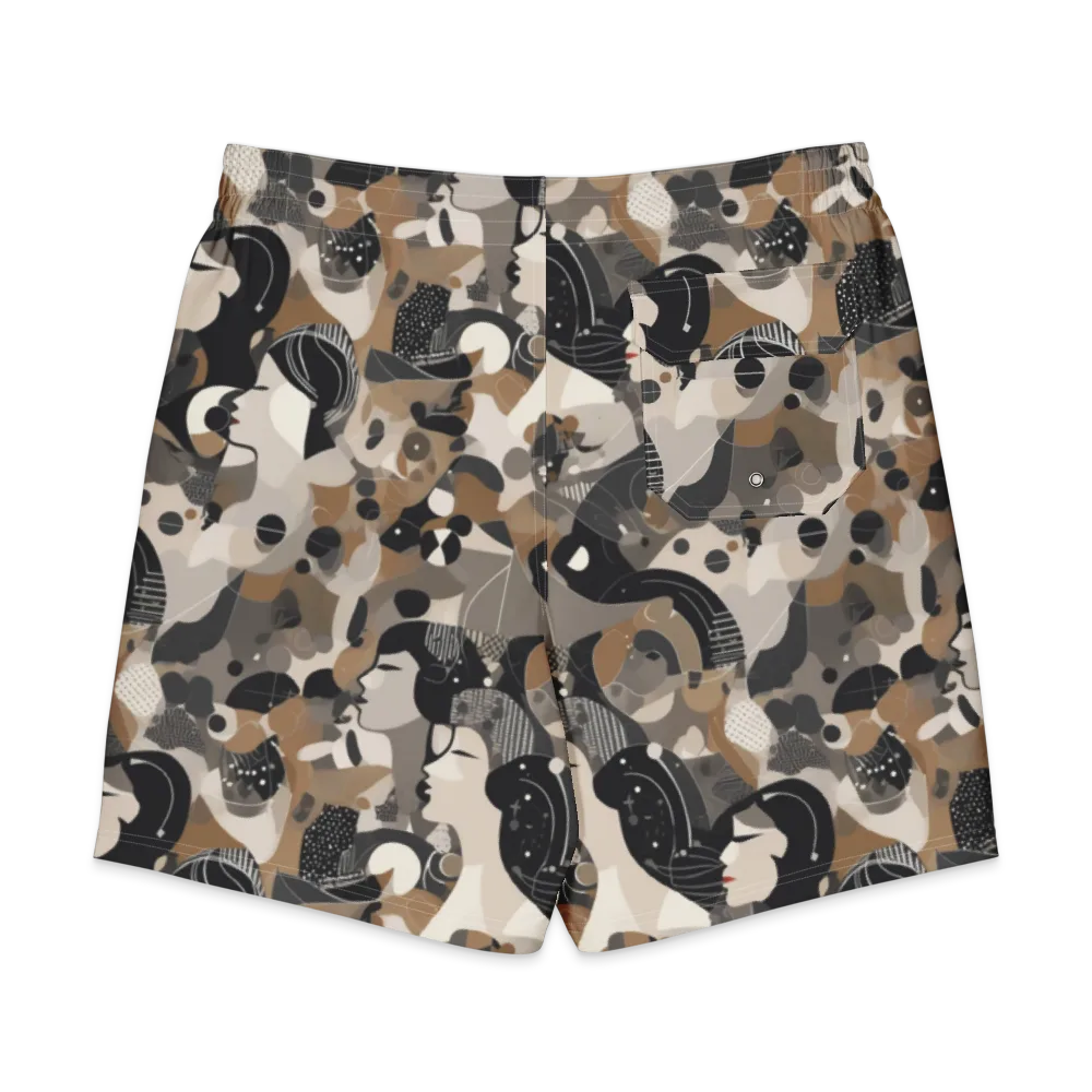 Midnight Atelier on Men's Board Shorts — Back