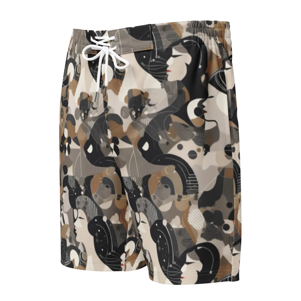 Midnight Atelier on Men's Board Shorts — Front