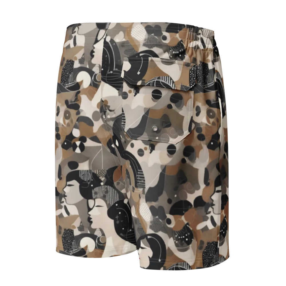 Midnight Atelier on Men's Board Shorts — Back