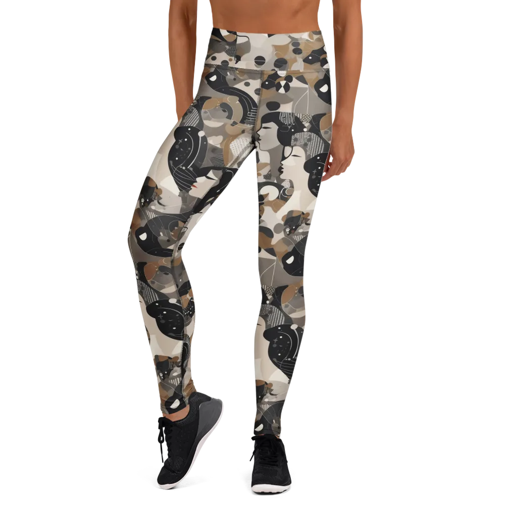 Midnight Atelier on Yoga Leggings — Front