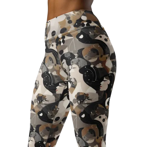 Midnight Atelier on a Yoga Leggings