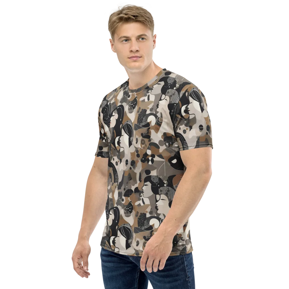Midnight Atelier on Men's Crew Neck T-Shirt — Left