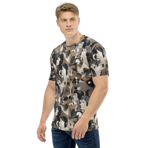 Midnight Atelier on a Men's Crew Neck T-Shirt