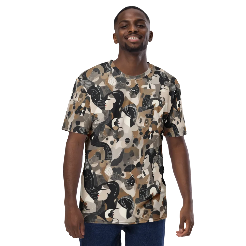 Midnight Atelier on Men's Crew Neck T-Shirt — Front