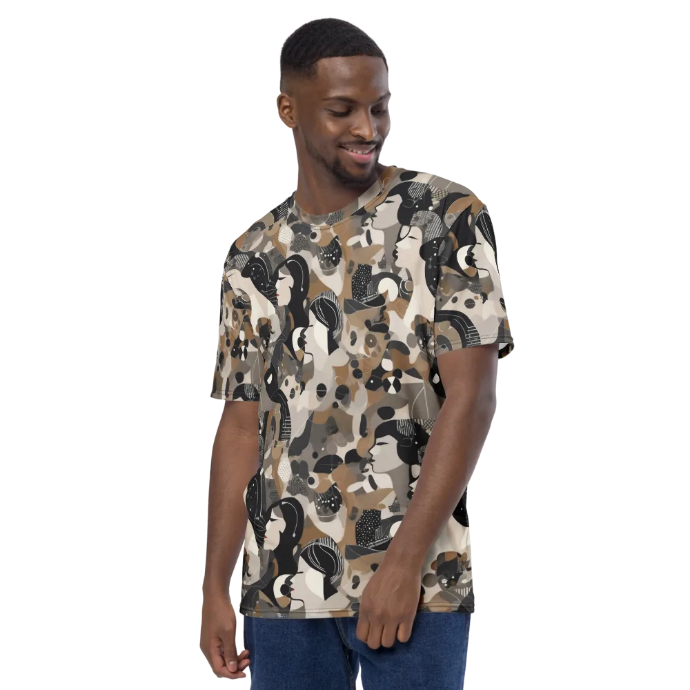 Midnight Atelier on Men's Crew Neck T-Shirt — Left