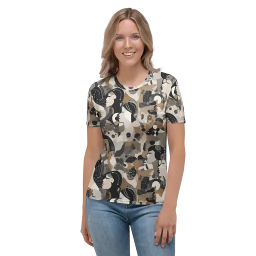 Midnight Atelier on a Women's Crew Neck T-Shirt