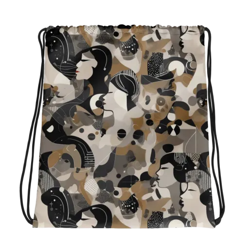 Midnight Atelier on a Drawstring Bag