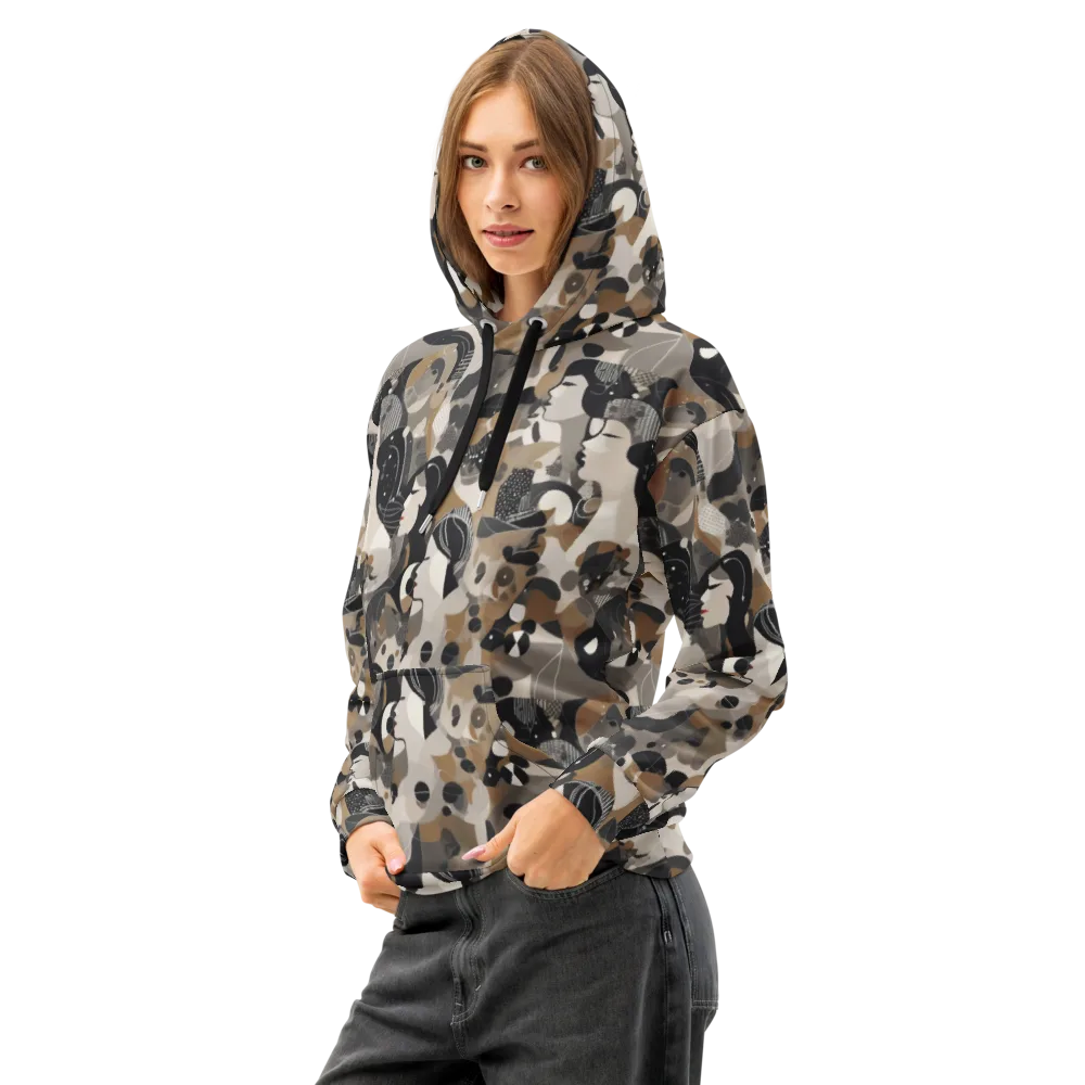 Midnight Atelier on Cotton Hoodie — Left Front
