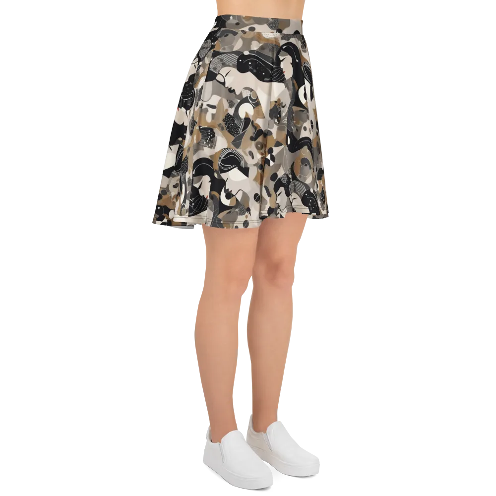 Midnight Atelier on Skater Skirt — Right