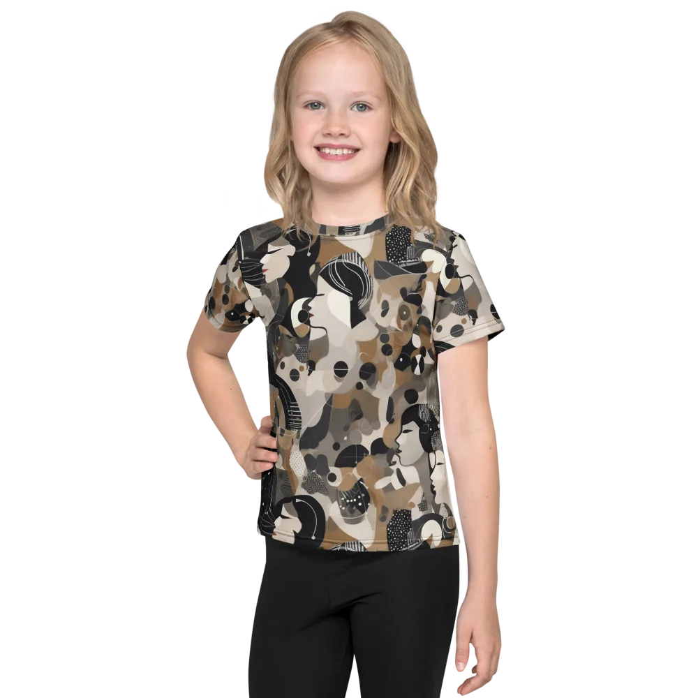Midnight Atelier on Kids Crew Neck T-Shirt — Front