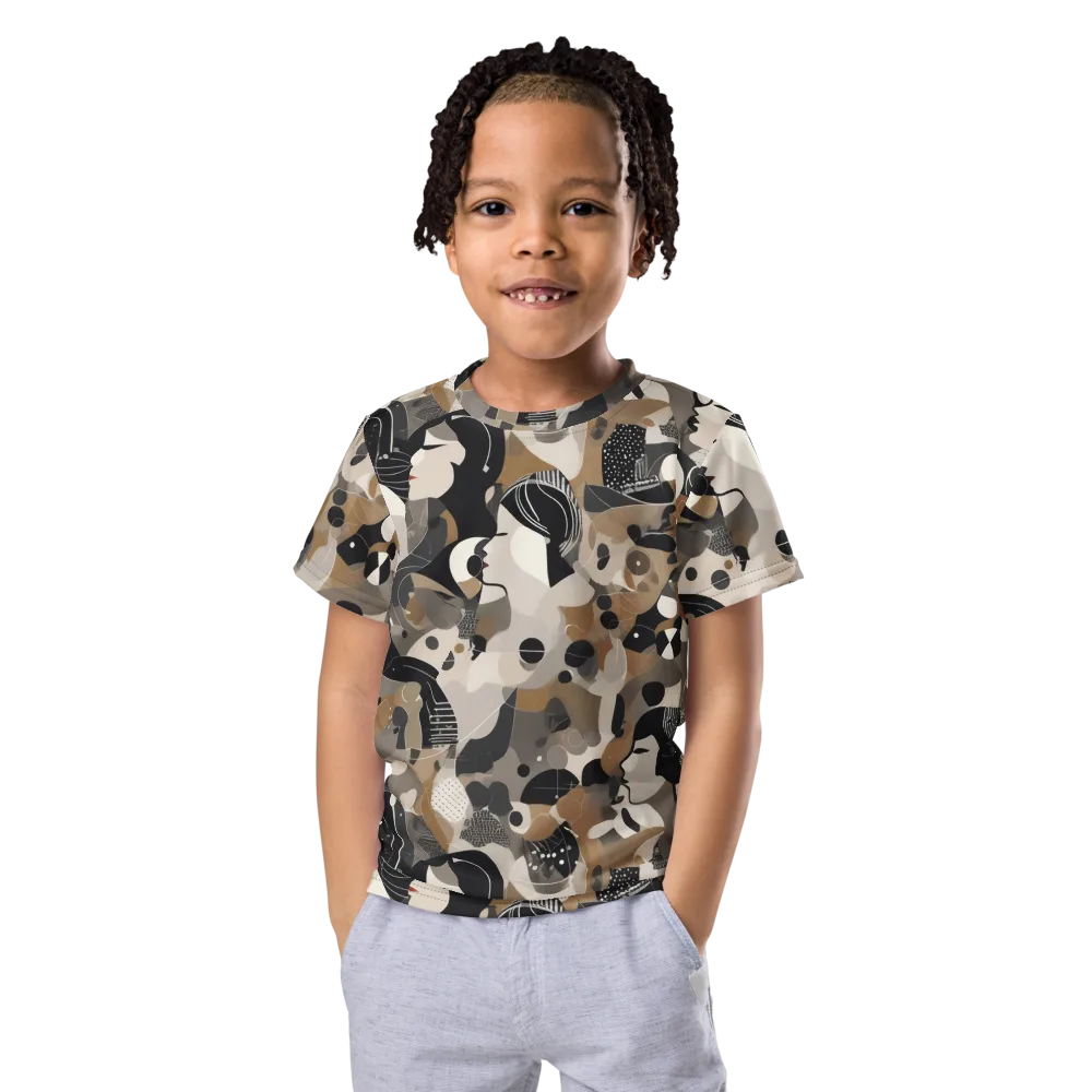 Midnight Atelier on Kids Crew Neck T-Shirt — Front