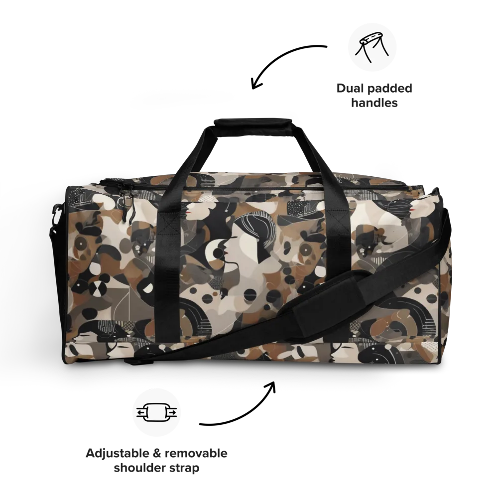 Midnight Atelier on Duffle Bag — Front