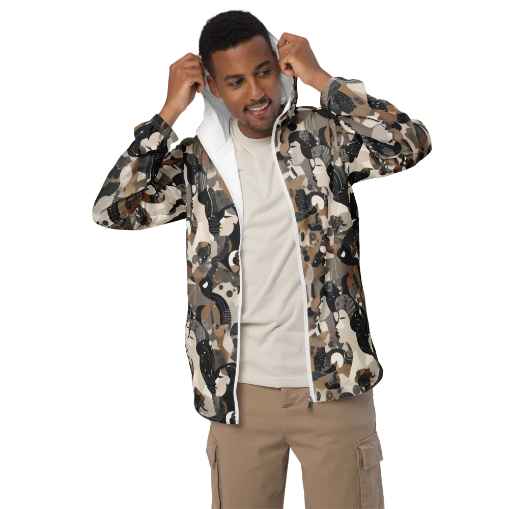Midnight Atelier on Men's Windbreaker — Front