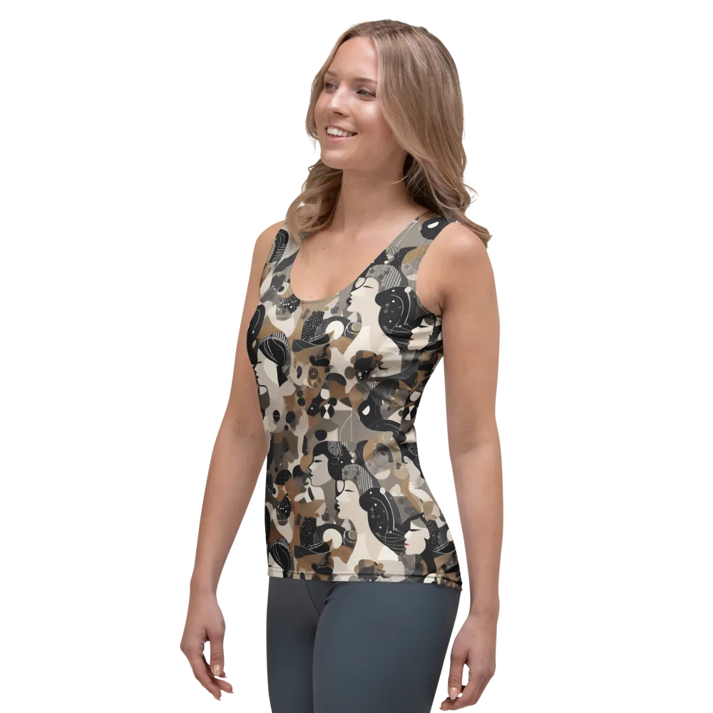 Midnight Atelier on Women's Tank Top — Left Front