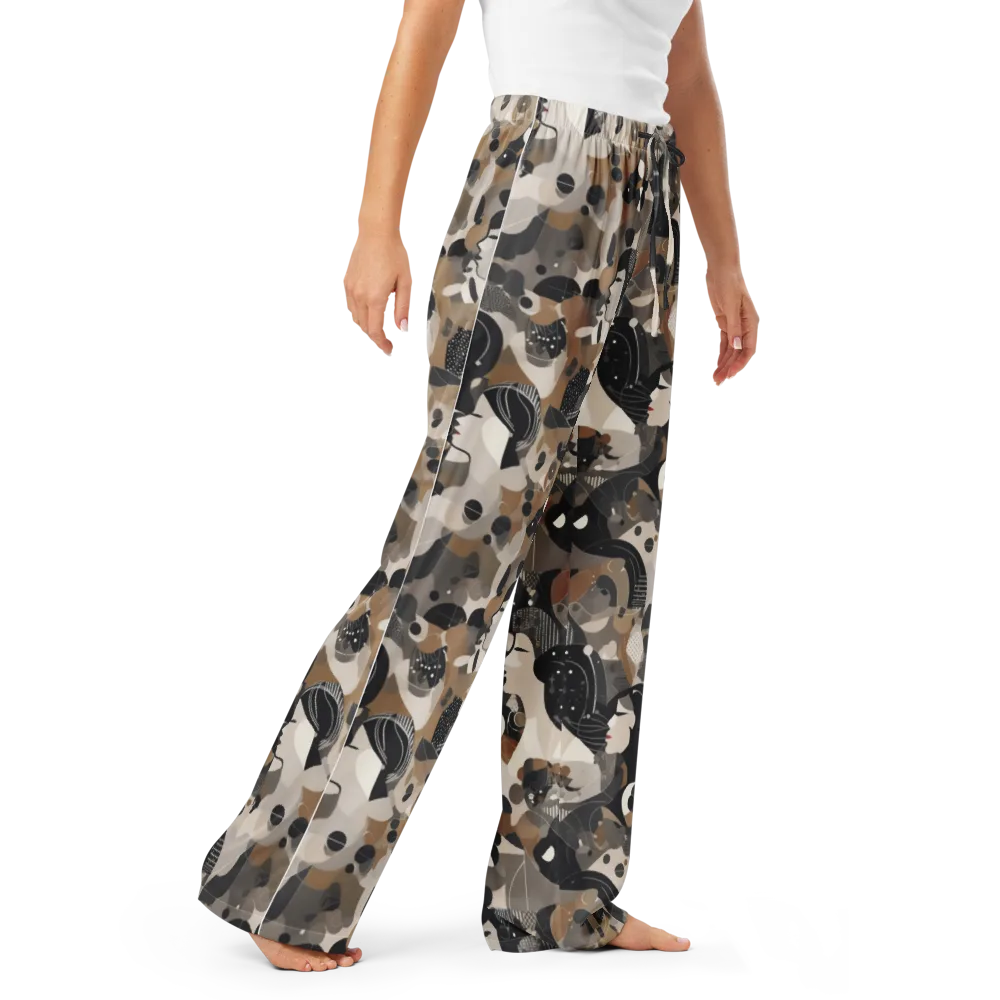 Midnight Atelier on Women's Pajama Pants — Right Front