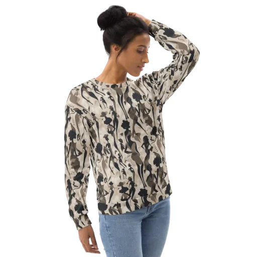 Café Silhouette on a Sweatshirt