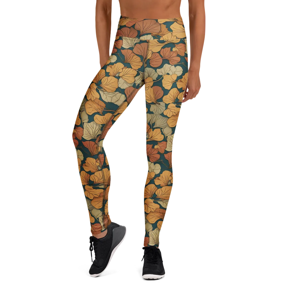 Gilded Canopy on Yoga Leggings — Front