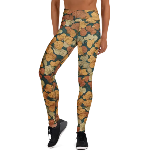 Gilded Canopy on a Yoga Leggings