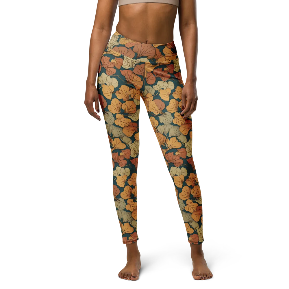 Gilded Canopy on Yoga Leggings — Front