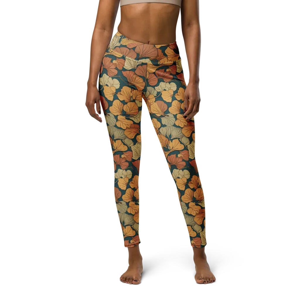 Gilded Canopy on Yoga Leggings — Front