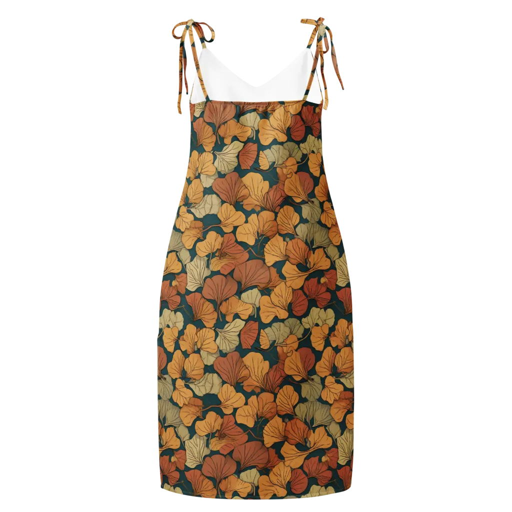 Gilded Canopy on Slip Dress — Back