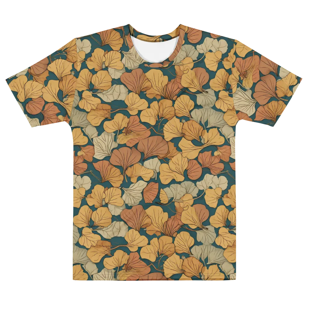 Gilded Canopy on Men's Cotton Crew Neck T-Shirt — Front