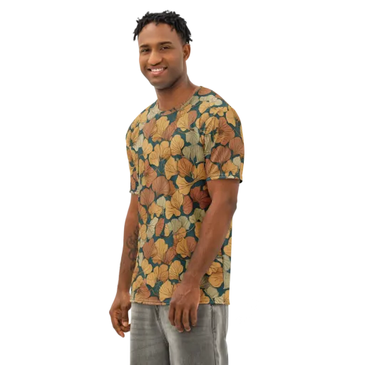 Gilded Canopy on a Men's Cotton Crew Neck T-Shirt
