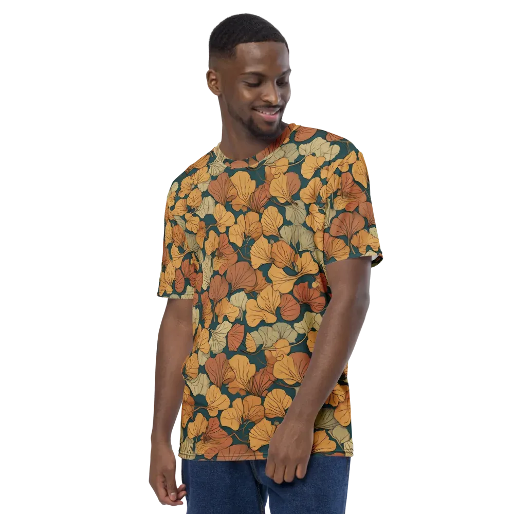 Gilded Canopy on Men's Crew Neck T-Shirt — Left