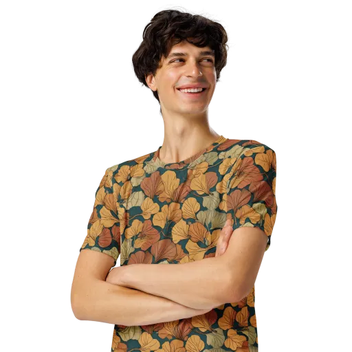 Gilded Canopy on a Men's Crew Neck T-Shirt