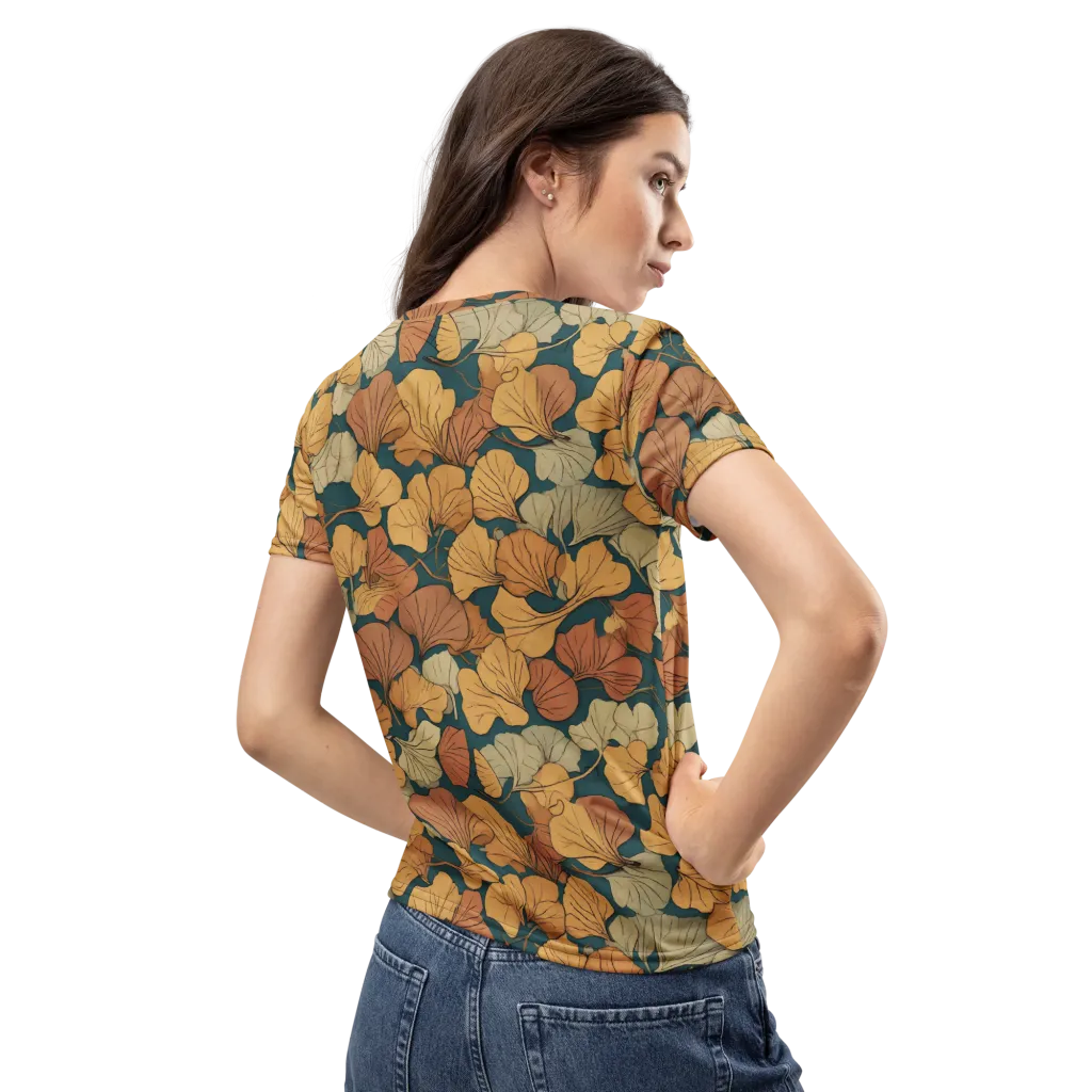 Gilded Canopy on Women's Crew Neck T-Shirt — Back