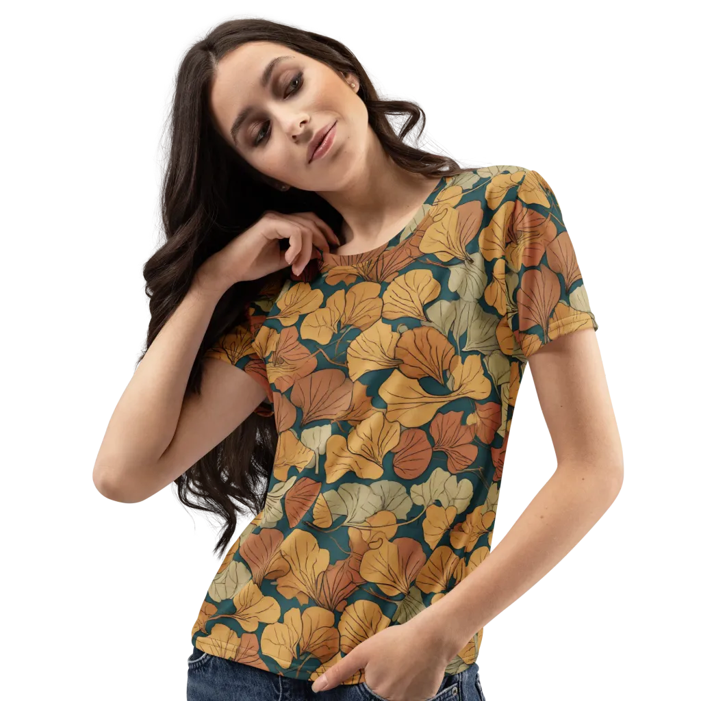 Gilded Canopy on Women's Crew Neck T-Shirt — Left Front