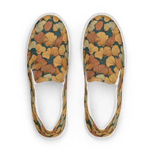 Gilded Canopy on a Women's Slip-On Canvas Shoes