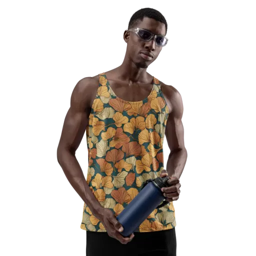 Gilded Canopy on a Men's Tank Top