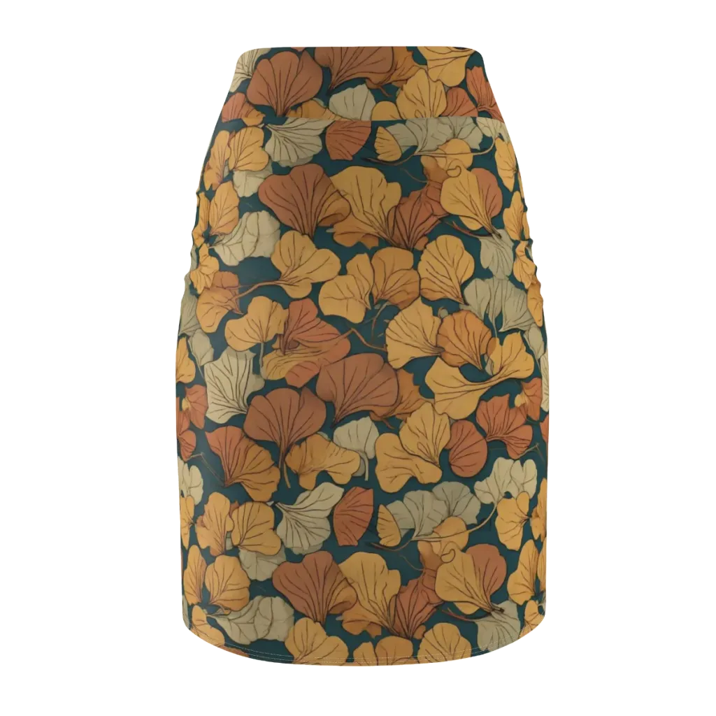 Gilded Canopy on Pencil Skirt — Back
