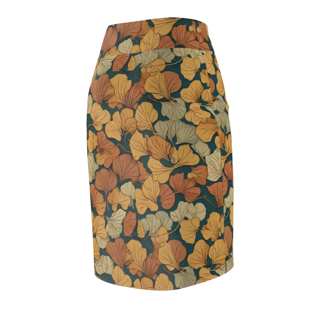 Gilded Canopy on Pencil Skirt — Back Side