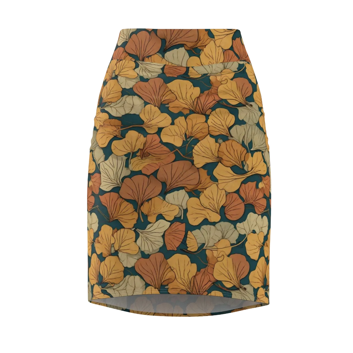 Gilded Canopy on Pencil Skirt — Front