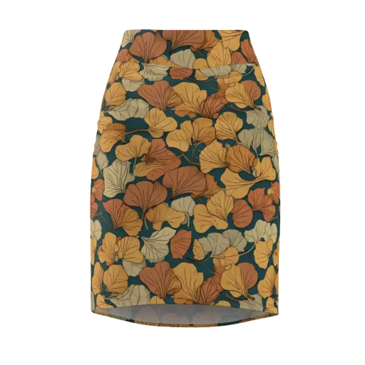 Gilded Canopy on a Pencil Skirt