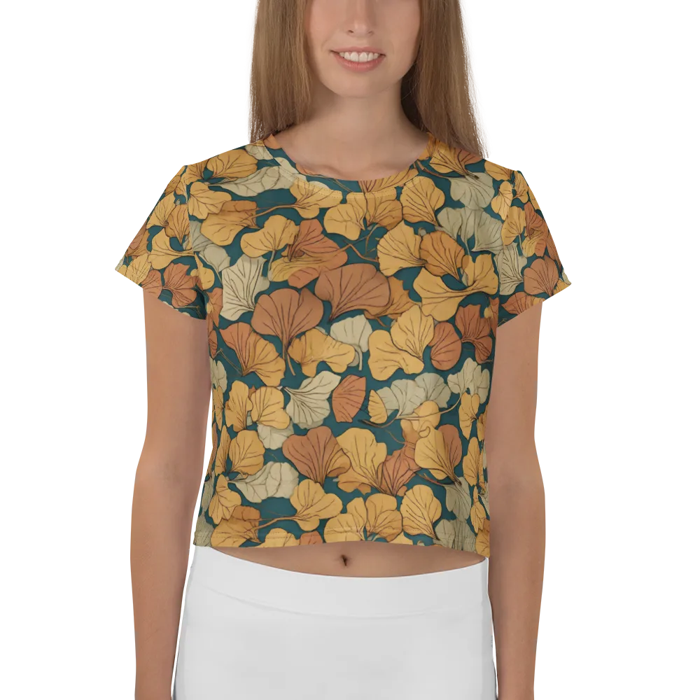 Gilded Canopy on Crop Tee — Front